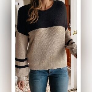 The Harper Colorblock Sweater